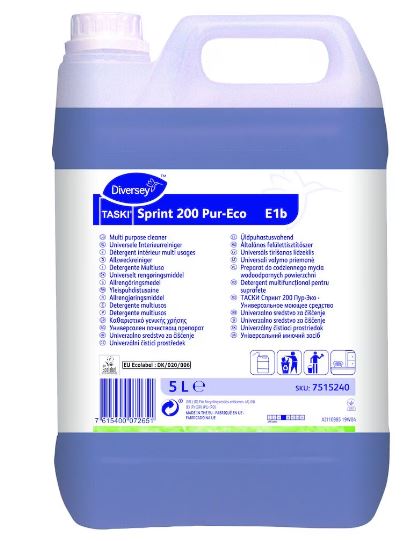 Diversey Taski Sprint 200 Pur-Eco, 5L Універсальний миючий засіб